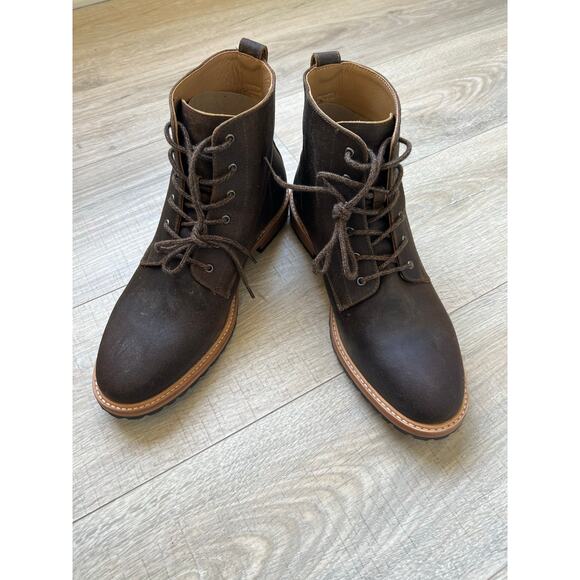 New Martin All Weather Boots waxed brown color